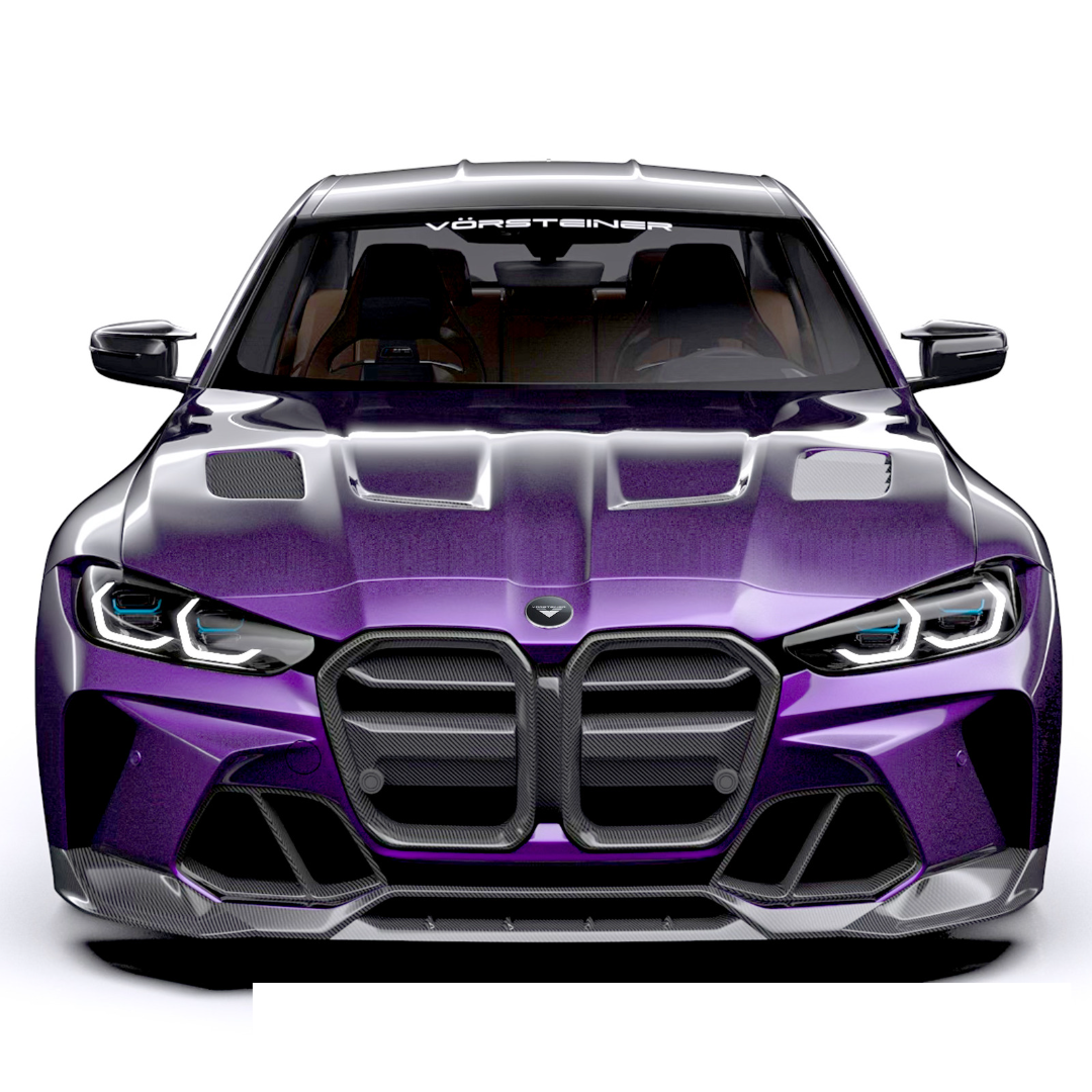 GTS-V BMW G8X M3 | M4 Carbon Fiber Aero Front Bumper - Vorsteiner Wheels  - Aero - [tags]