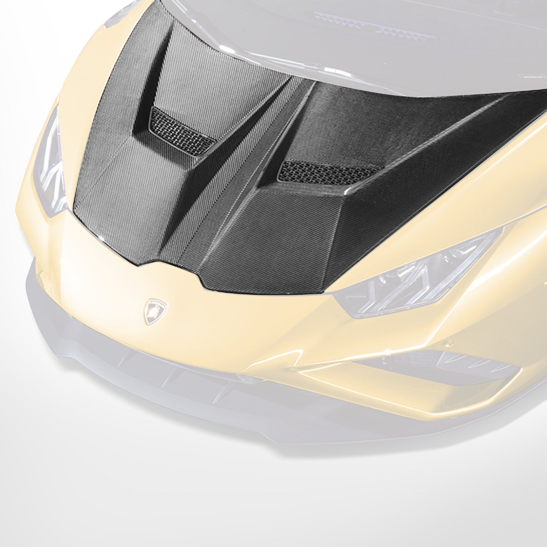 Lamborghini Huracan Performante Vicenza Edizione Aero Bonnet (2x2 Gloss Carbon) - Vorsteiner Wheels  - Aero - [tags]