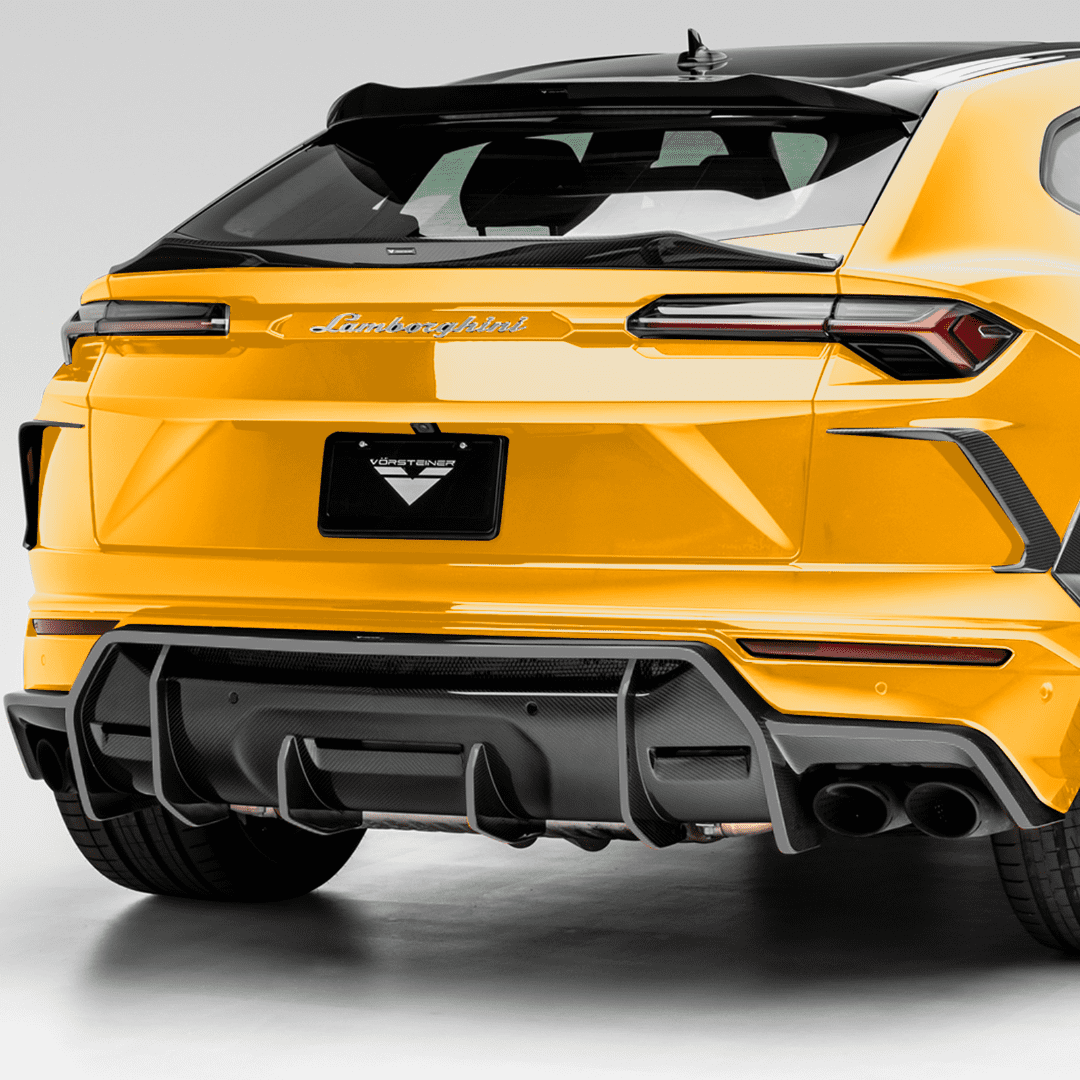 Lamborghini URUS Rampante Edizione Aero Rear Diffuser - Vorsteiner Wheels  - Aero - [tags]